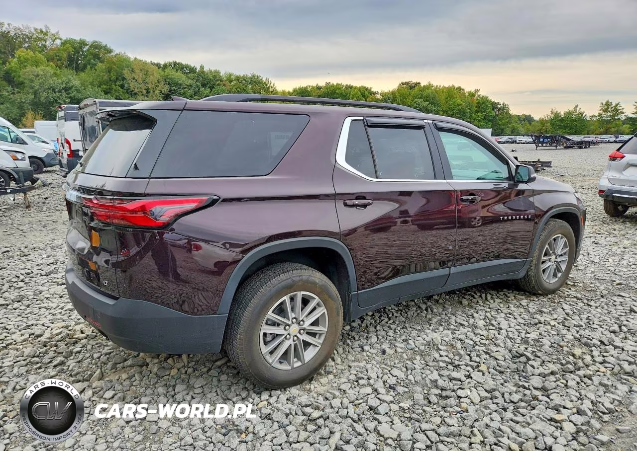 2022 Chevrolet Traverse Lt VIN:1GNEVHKWXNJ170477 - 3