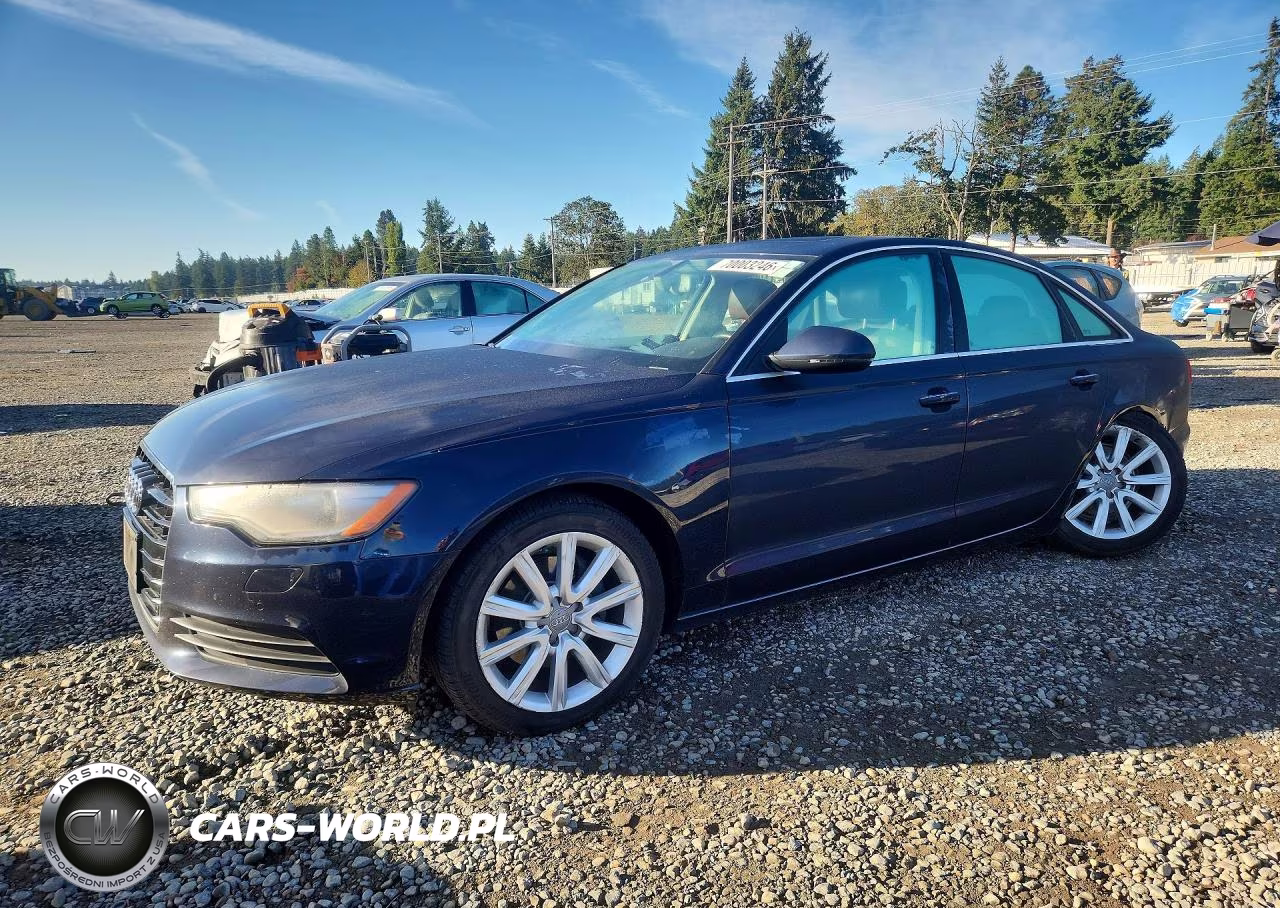 2013 Audi A6 Premium Plus VIN:WAUGFAFC3DN076340 - 1