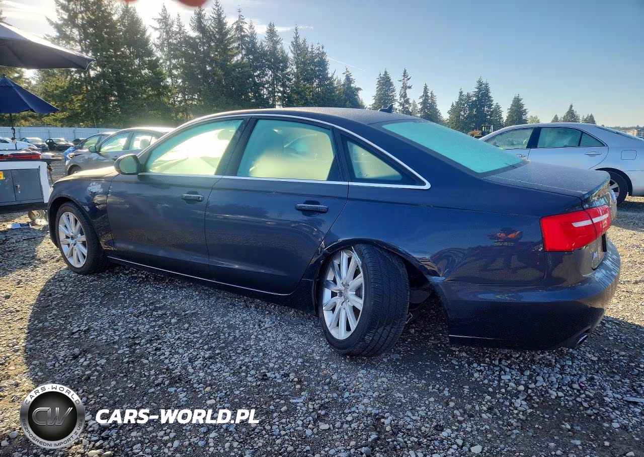 2013 Audi A6 Premium Plus VIN:WAUGFAFC3DN076340 - 2