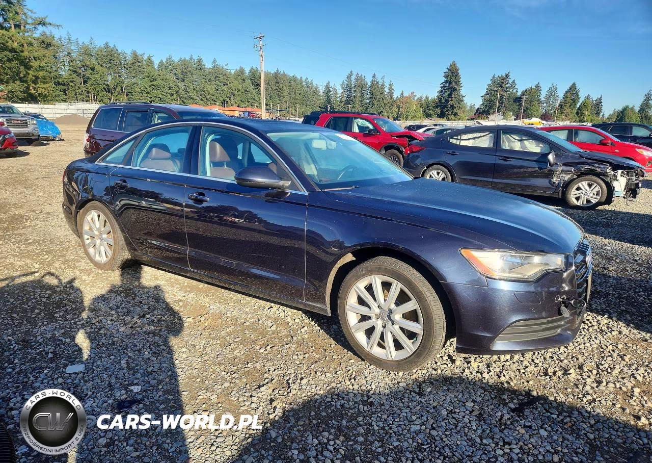 2013 Audi A6 Premium Plus VIN:WAUGFAFC3DN076340 - 4