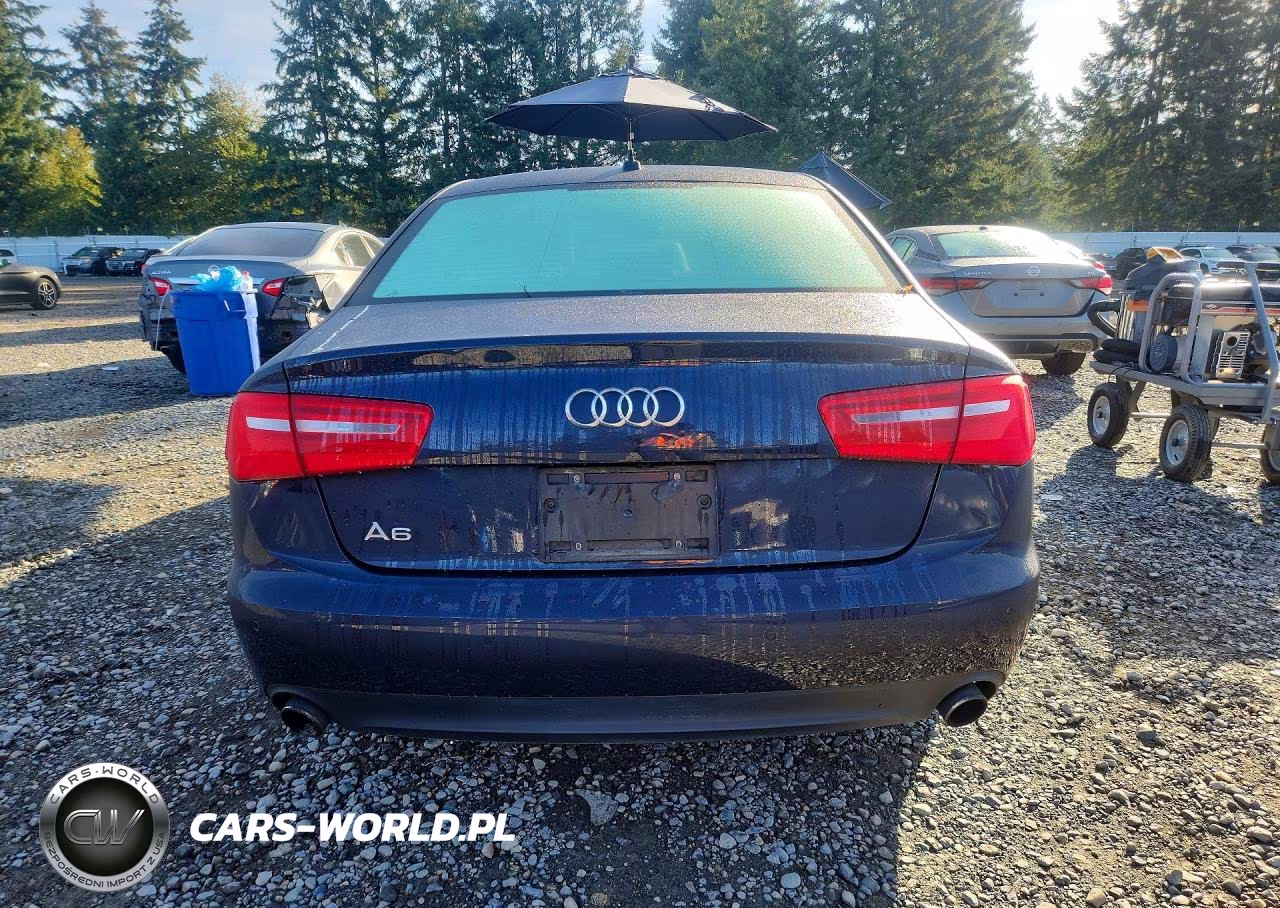 2013 Audi A6 Premium Plus VIN:WAUGFAFC3DN076340 - 6