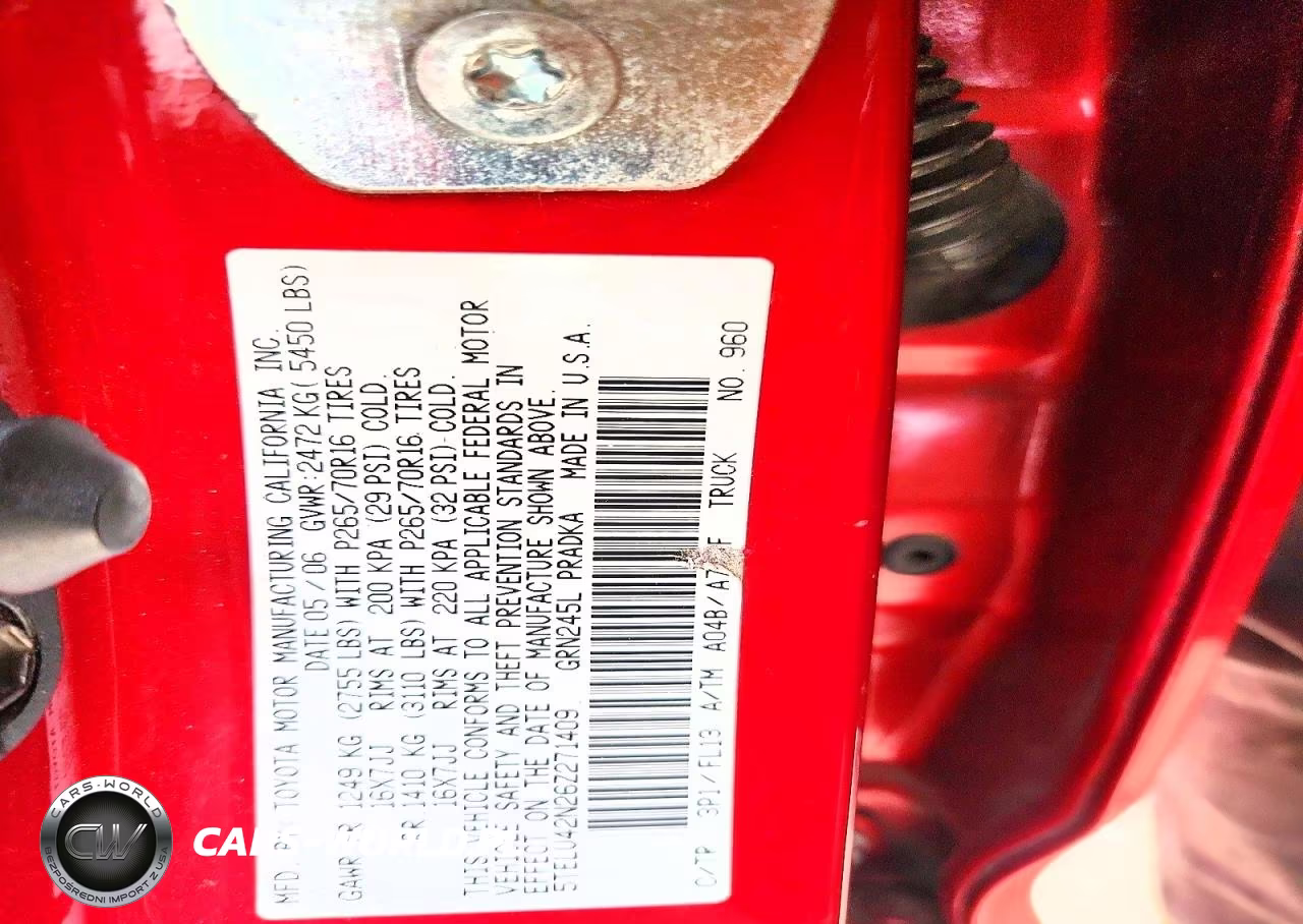 2006 Toyota Tacoma V6 VIN:5TELU42N26Z271409 - 12