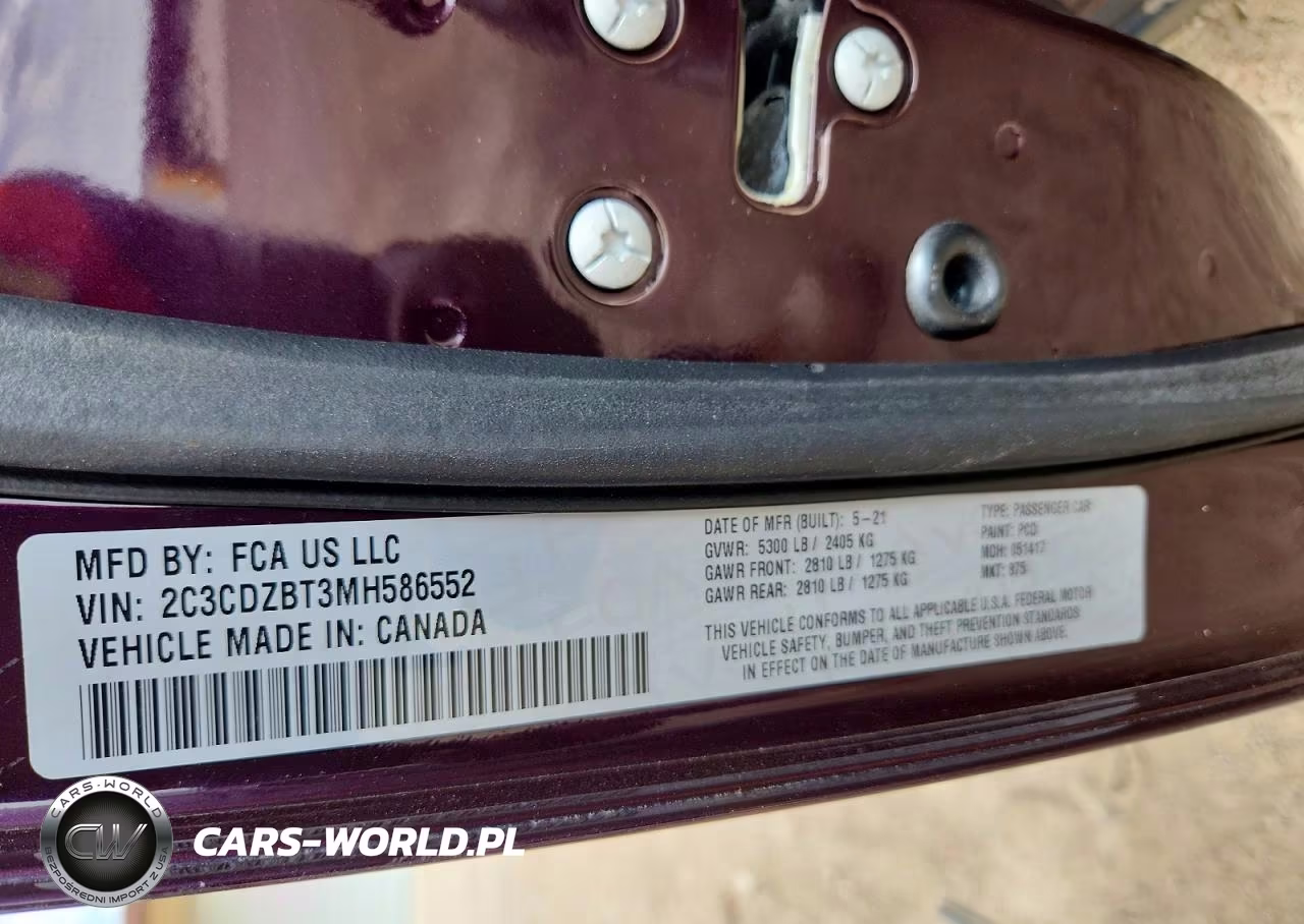 2021 Dodge Challenger R-T VIN:2C3CDZBT3MH586552 - 13