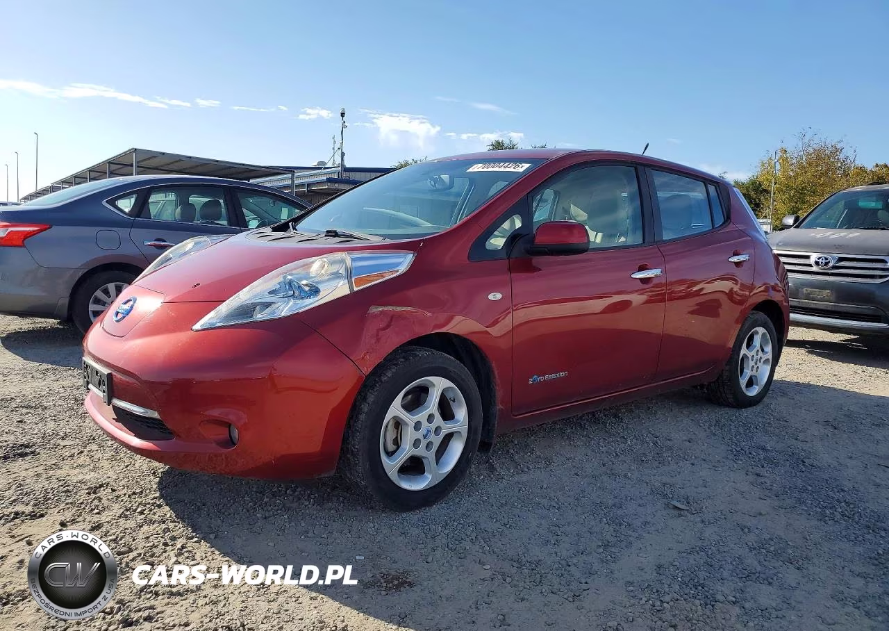 2012 Nissan Leaf Sv VIN:JN1AZ0CP6CT023954 - 1
