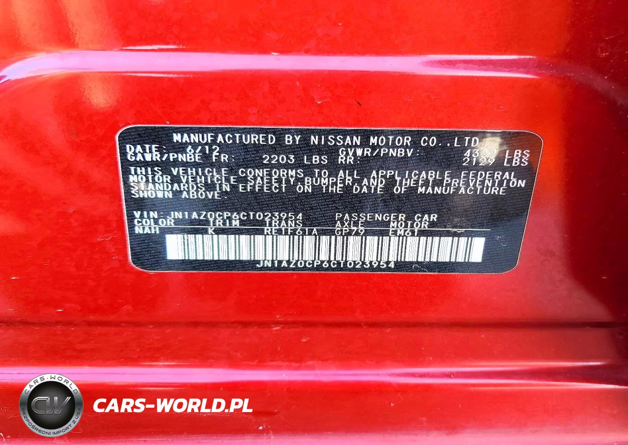 2012 Nissan Leaf Sv VIN:JN1AZ0CP6CT023954 - 12