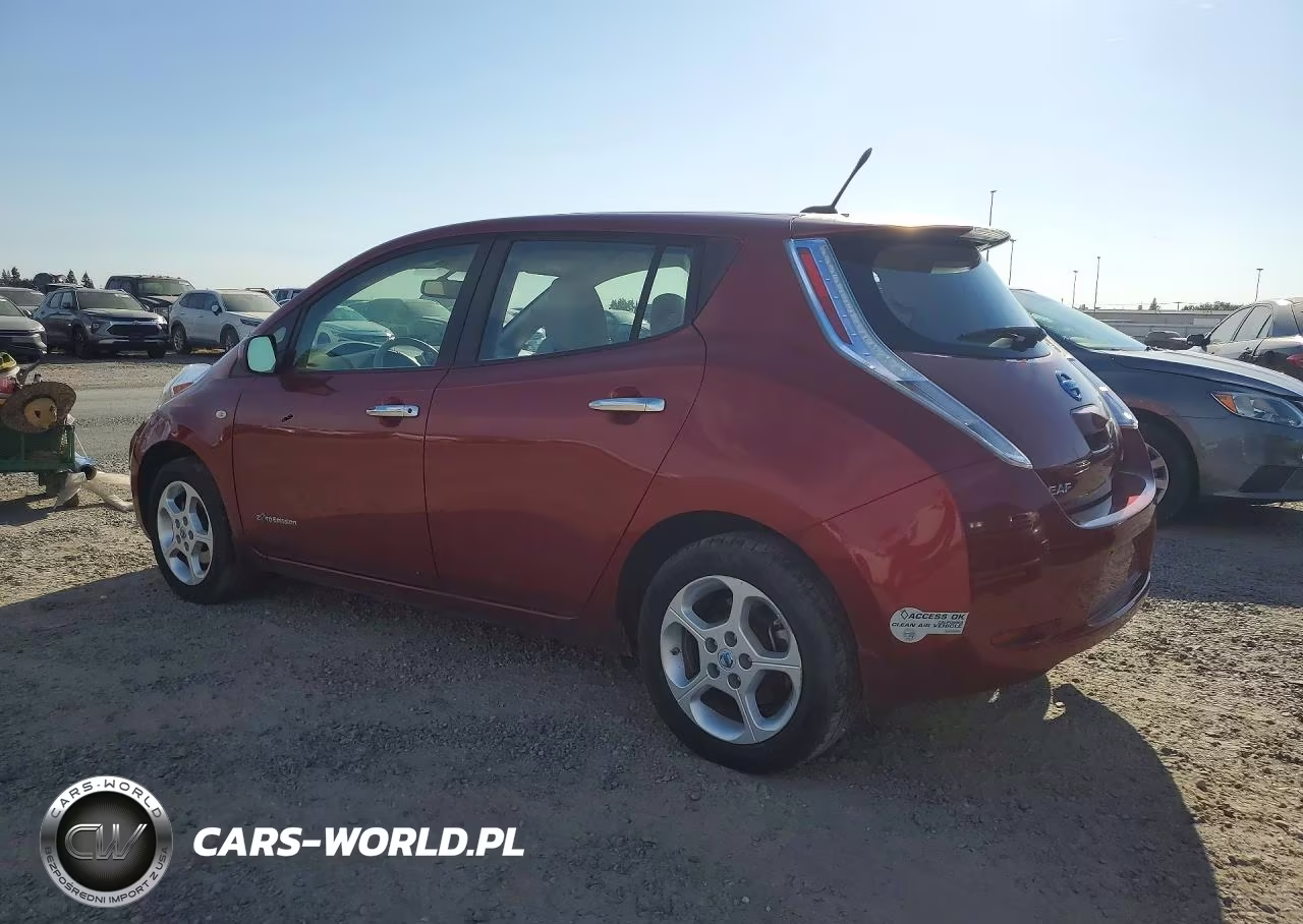 2012 Nissan Leaf Sv VIN:JN1AZ0CP6CT023954 - 2