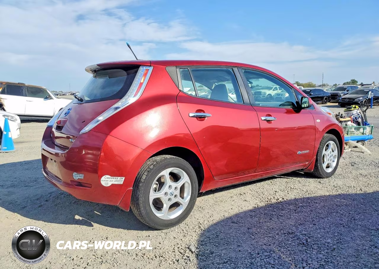 2012 Nissan Leaf Sv VIN:JN1AZ0CP6CT023954 - 3