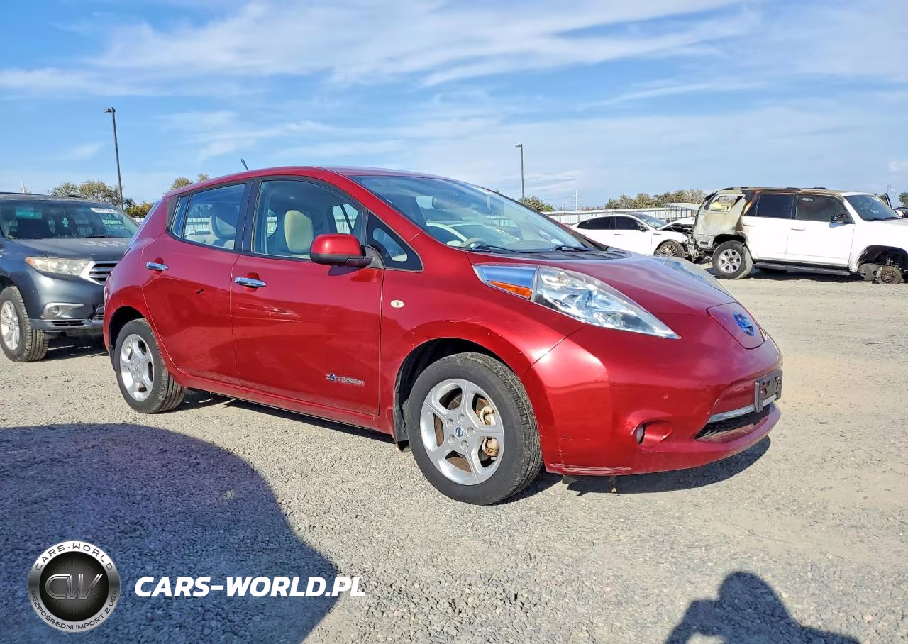 2012 Nissan Leaf Sv VIN:JN1AZ0CP6CT023954 - 4