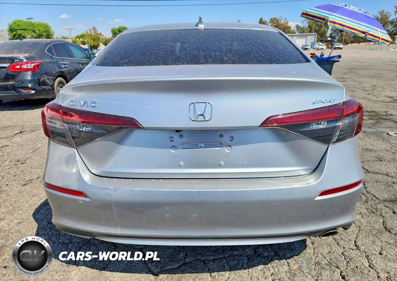 2025 Honda Civic Sport VIN:2HGFE2F52SH555722 - 6
