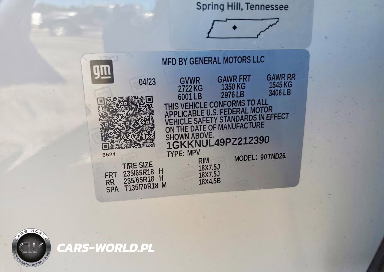 2023 GMC Acadia Slt VIN:1GKKNUL49PZ212390 - 12