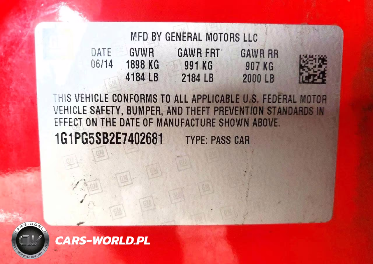 2014 Chevrolet Cruze Ltz VIN:1G1PG5SB2E7402681 - 12