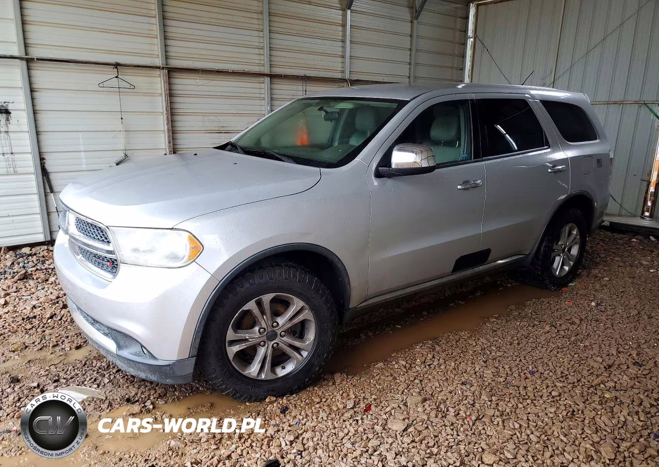2012 Dodge Durango Sxt VIN:1C4RDHAGXCC237152 - 1