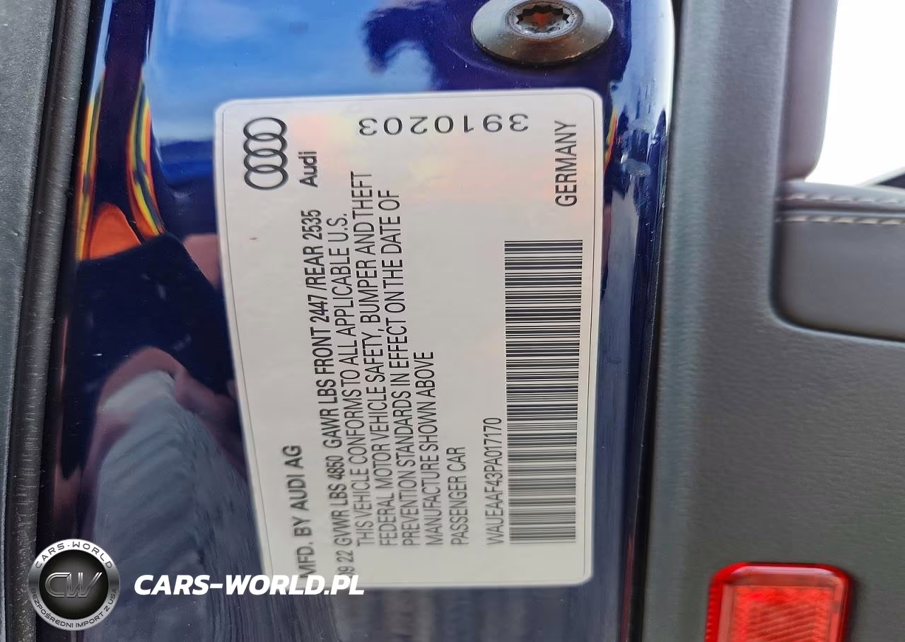 2023 Audi A4 Premium Plus 45 VIN:WAUEAAF43PA017170 - 12
