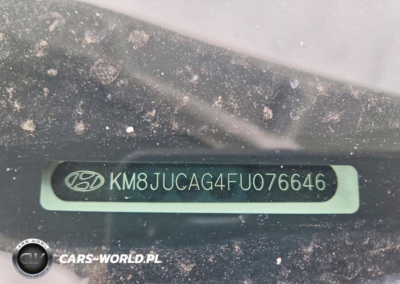 2015 Hyundai Tucson Se VIN:KM8JUCAG4FU076646 - 14