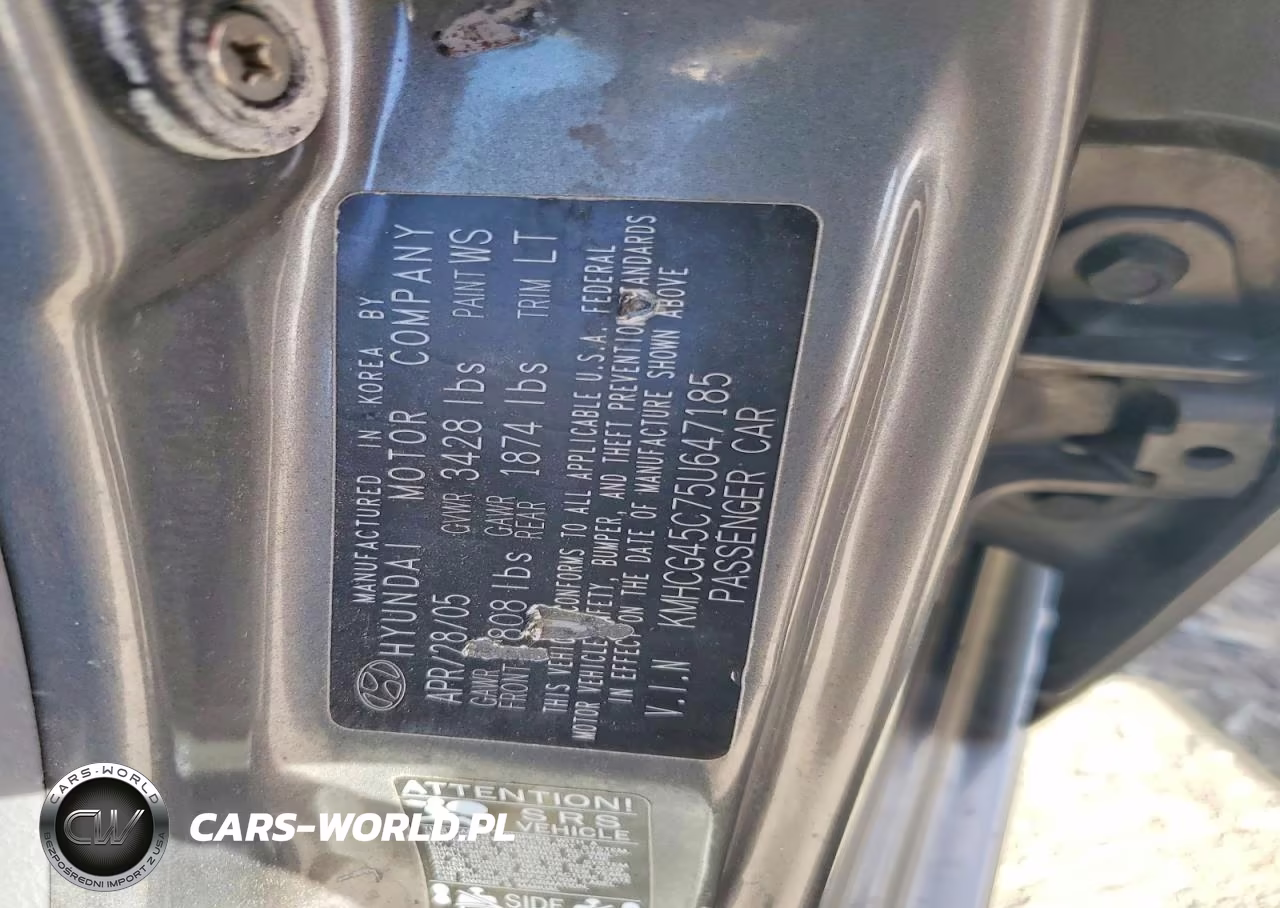 2005 Hyundai Accent Gls VIN:KMHCG45C75U647185 - 12