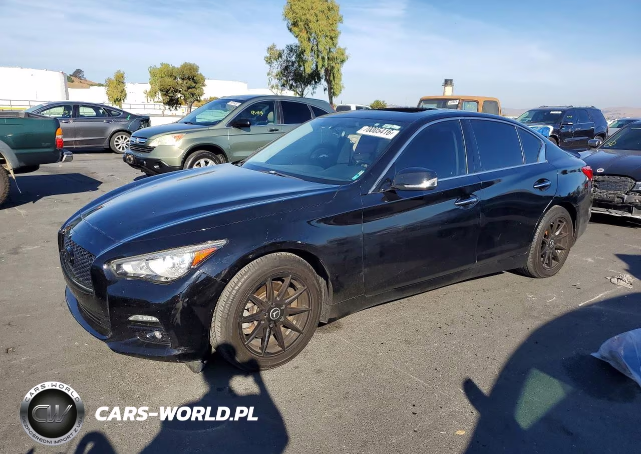 2014 Infiniti Q50 Premium VIN:JN1BV7AP8EM683342 - 1