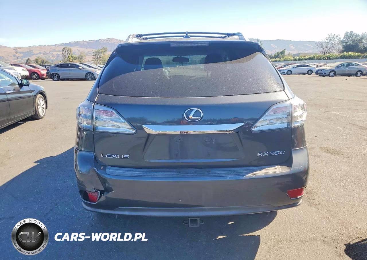 2010 Lexus Rx 350 VIN:2T2BK1BA6AC015300 - 6