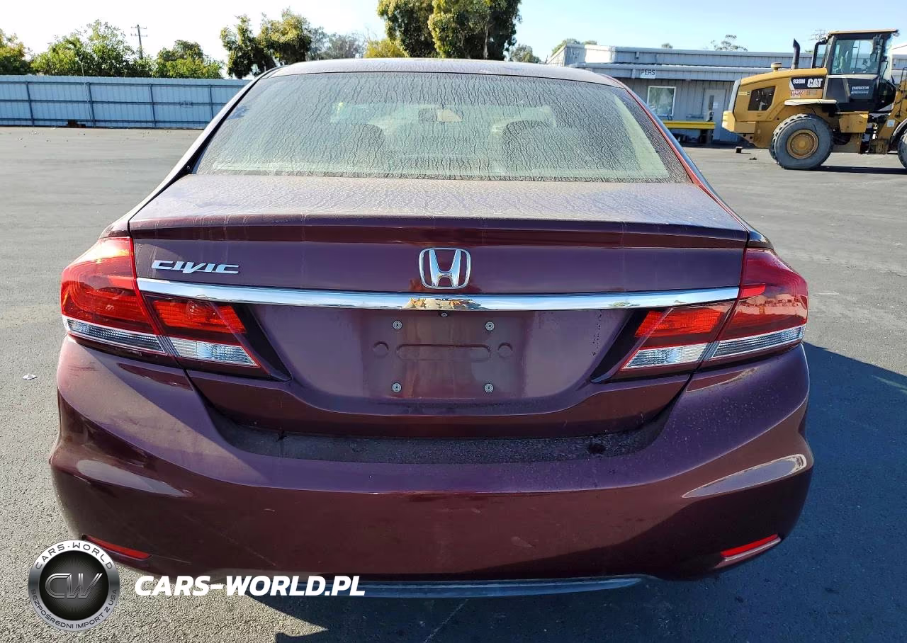 2013 Honda Civic Lx VIN:19XFB2F57DE276952 - 6