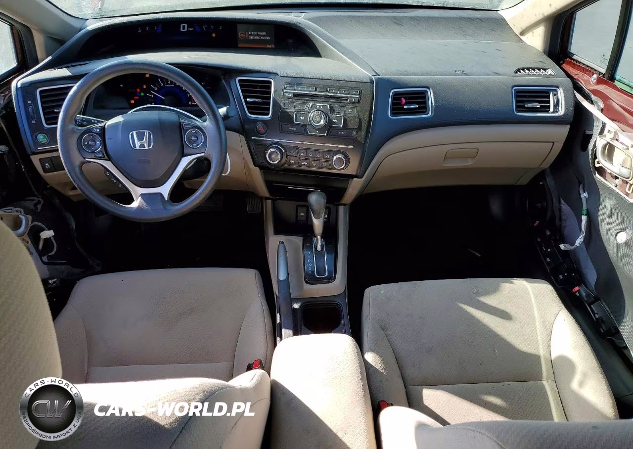 2013 Honda Civic Lx VIN:19XFB2F57DE276952 - 8