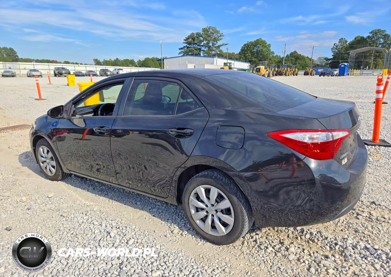 2015 Toyota Corolla Le VIN:2T1BURHE5FC448699 - 2
