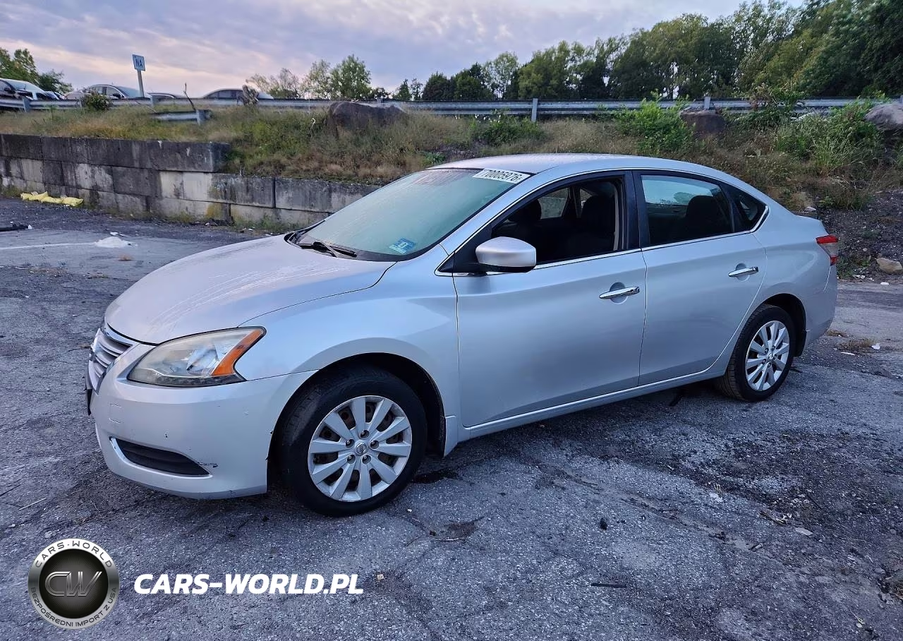 2015 Nissan Sentra Sv VIN:3N1AB7AP2FY358012 - 1