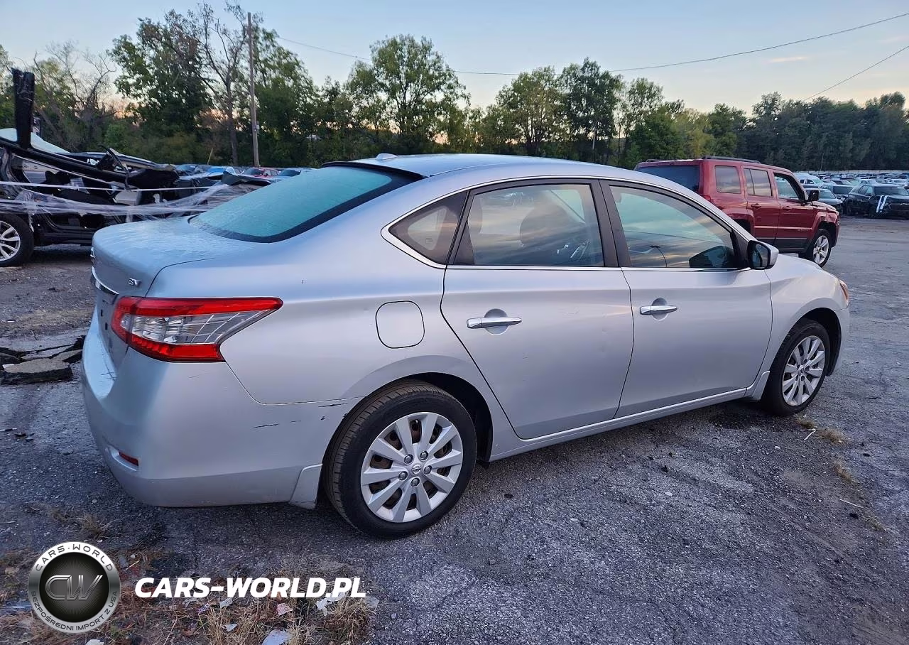 2015 Nissan Sentra Sv VIN:3N1AB7AP2FY358012 - 3