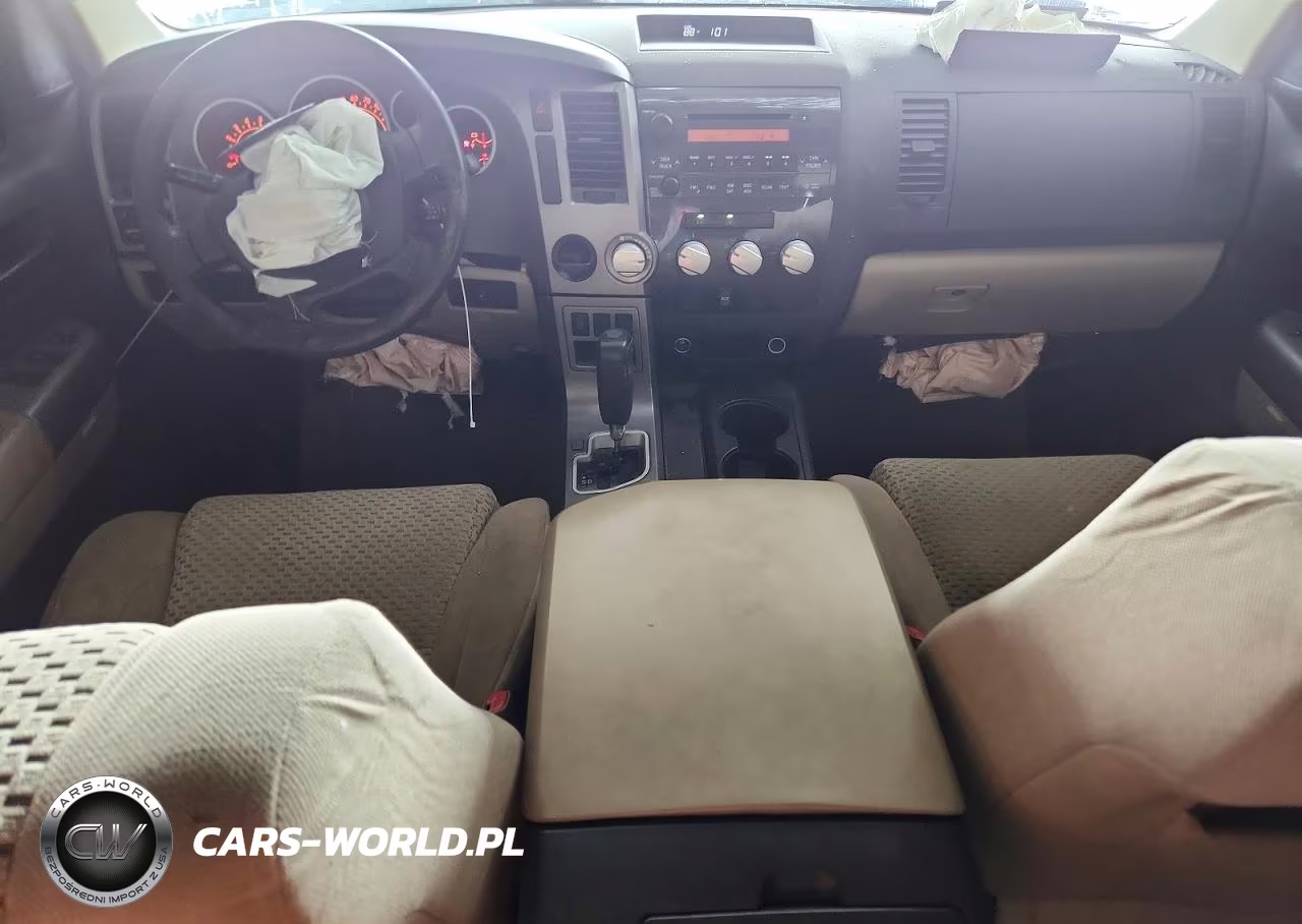 2010 Toyota Tundra Double Cab Sr5 VIN:5TFRY5F13AX080738 - 8