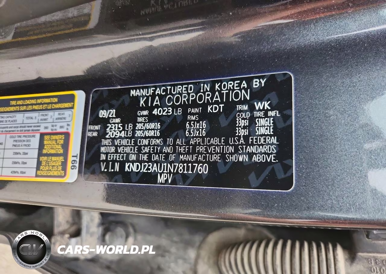 2022 Kia Soul Lx VIN:KNDJ23AU1N7811760 - 12