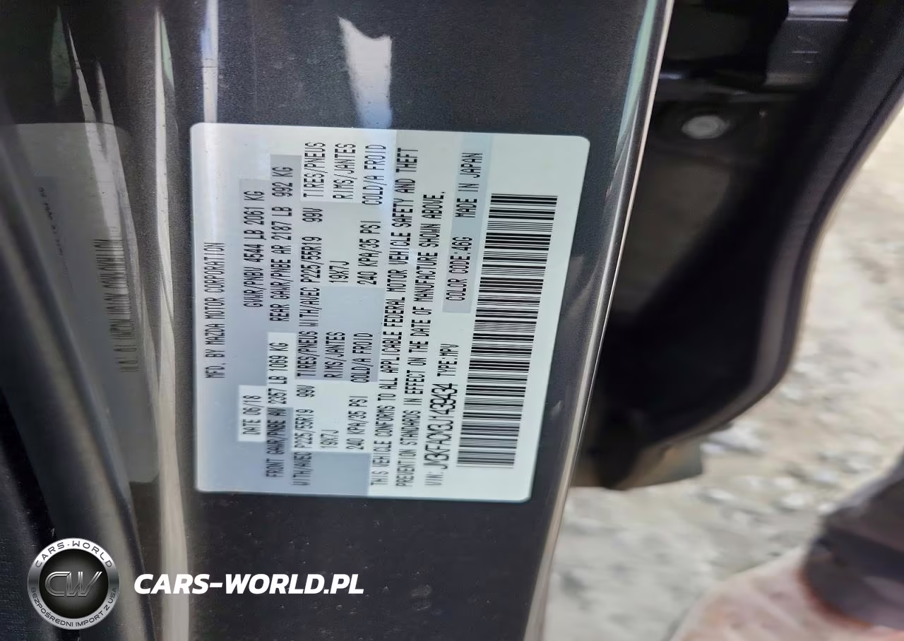 2018 Mazda Cx-5 Touring VIN:JM3KFACM3J1439434 - 12