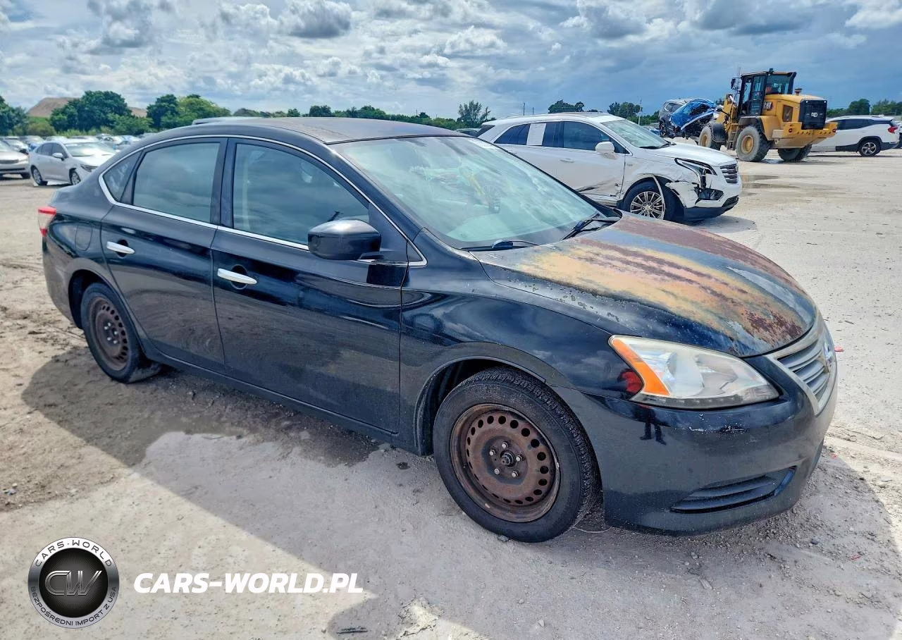2014 Nissan Sentra Sv VIN:3N1AB7AP6EY223677 - 4