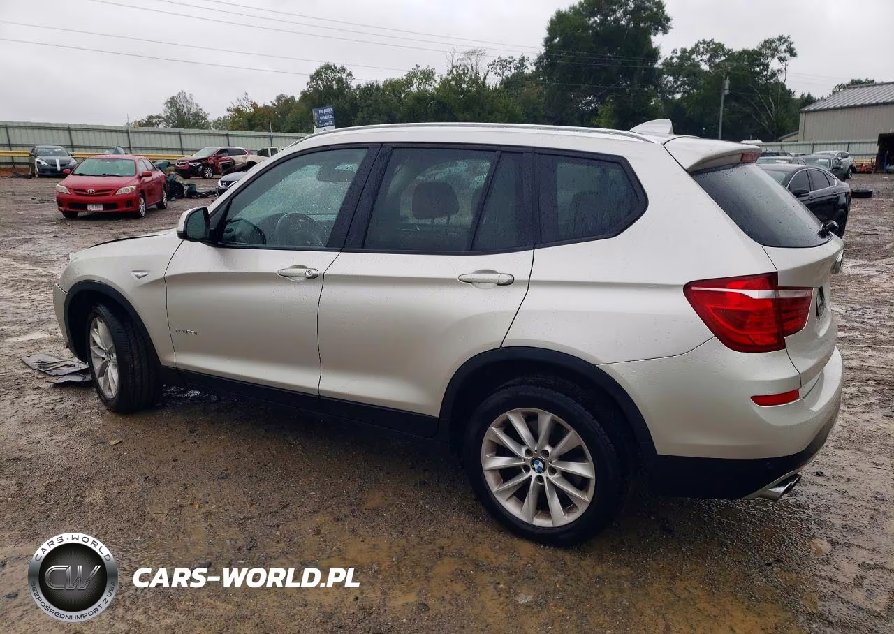 2015 BMW X3 xDrive28I VIN:5UXWX9C5XF0D52546 - 2
