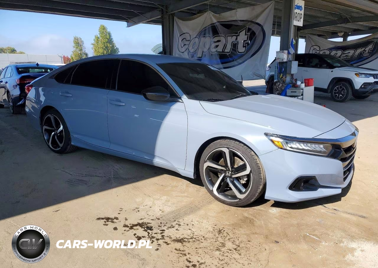 2022 Honda Accord Sport VIN:1HGCV1F30NA055623 - 4