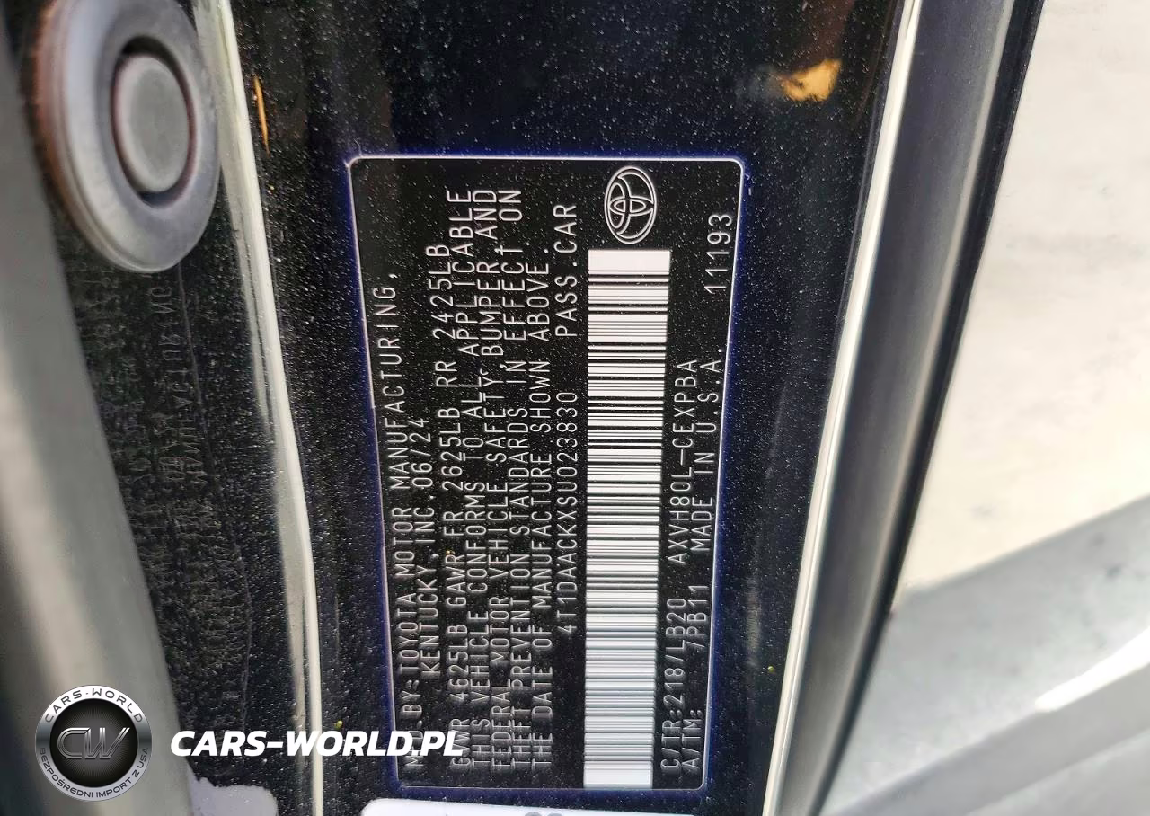 2025 Toyota Camry Xse VIN:4T1DAACKXSU023830 - 13