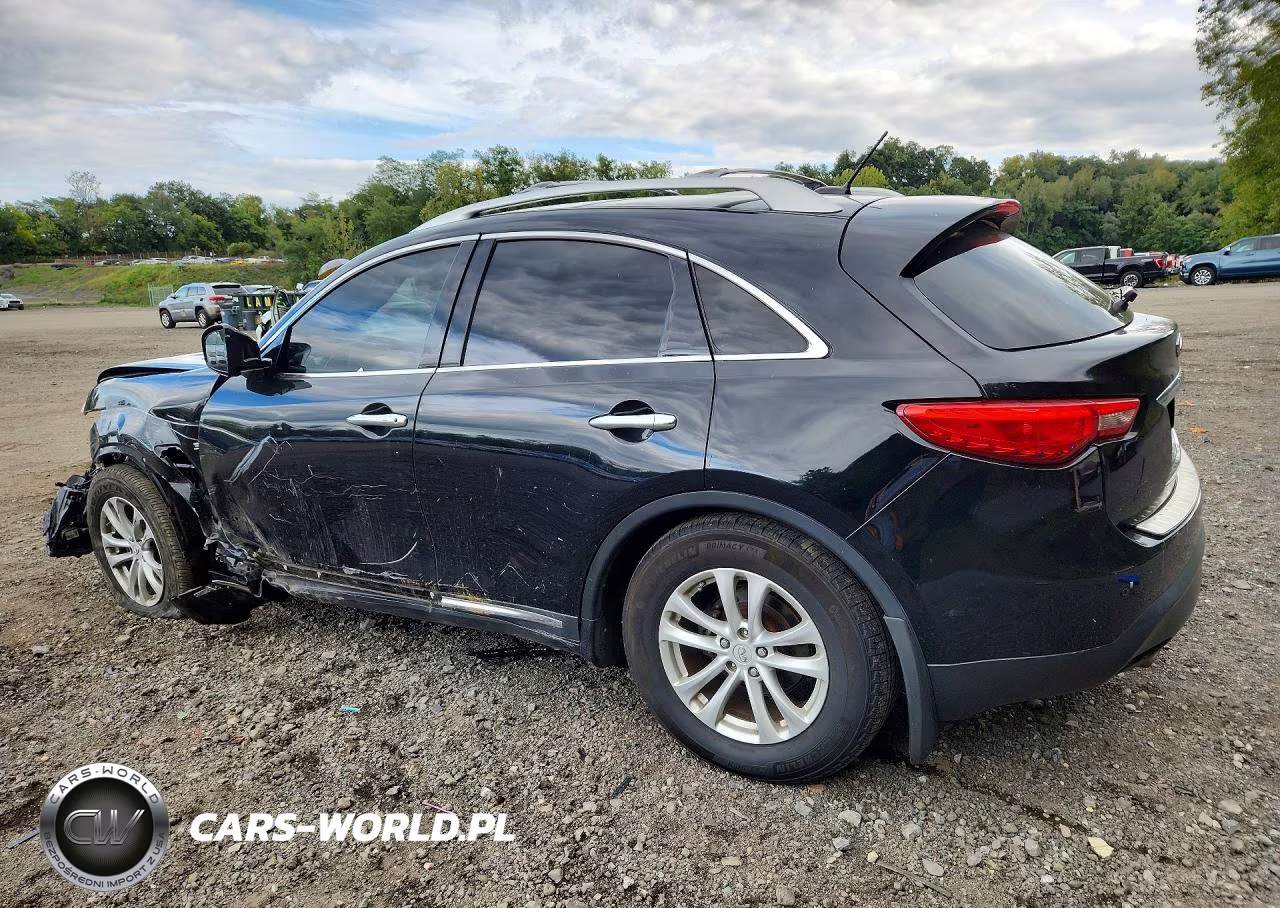 2014 Infiniti Qx70 VIN:JN8CS1MW6EM412701 - 2