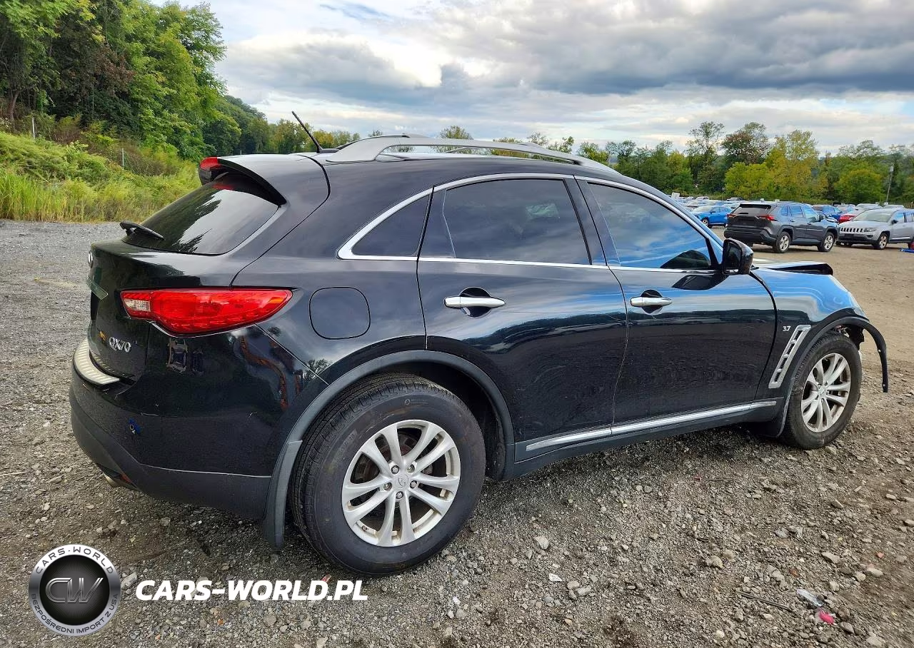 2014 Infiniti Qx70 VIN:JN8CS1MW6EM412701 - 3