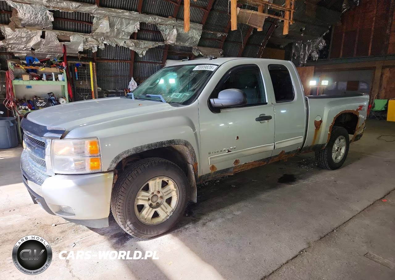 2010 Chevrolet Silverado K1500 Lt VIN:1GCSKSE39AZ192341 - 1