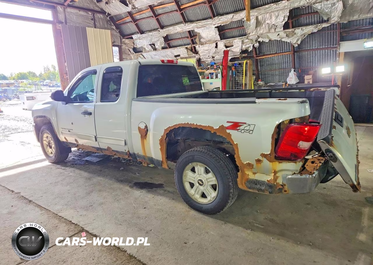 2010 Chevrolet Silverado K1500 Lt VIN:1GCSKSE39AZ192341 - 2