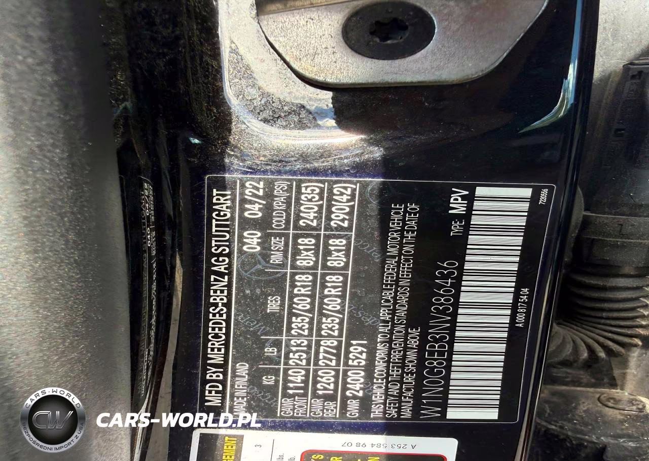 2022 Mercedes-Benz Glc 300 4Matic VIN:W1N0G8EB3NV386436 - 11