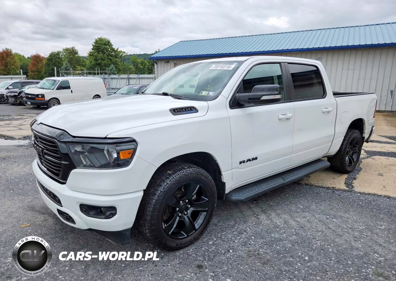 2021 Ram 1500 Big Horn-Lone Star VIN:1C6SRFFT0MN509413 - 1