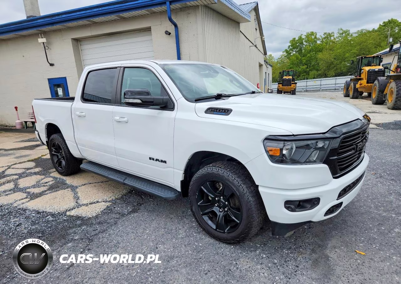2021 Ram 1500 Big Horn-Lone Star VIN:1C6SRFFT0MN509413 - 4