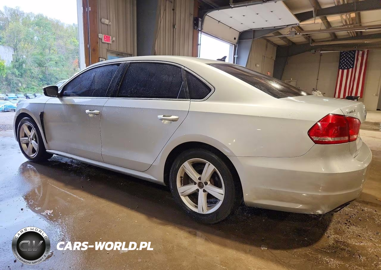 2014 Volkswagen Passat Se VIN:1VWBT7A38EC049645 - 2