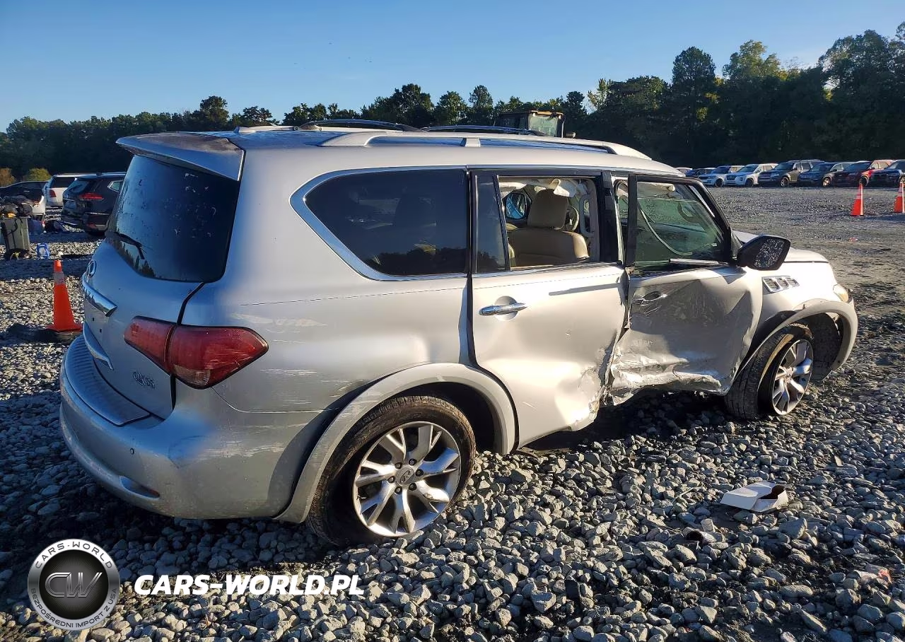 2012 Infiniti Qx56 Base VIN:JN8AZ2NF2C9517131 - 3
