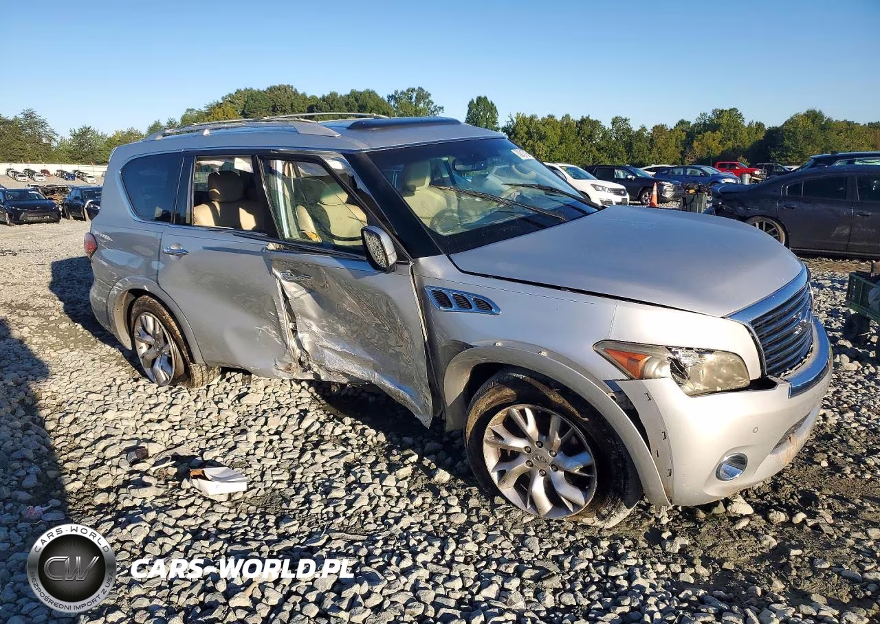 2012 Infiniti Qx56 Base VIN:JN8AZ2NF2C9517131 - 4