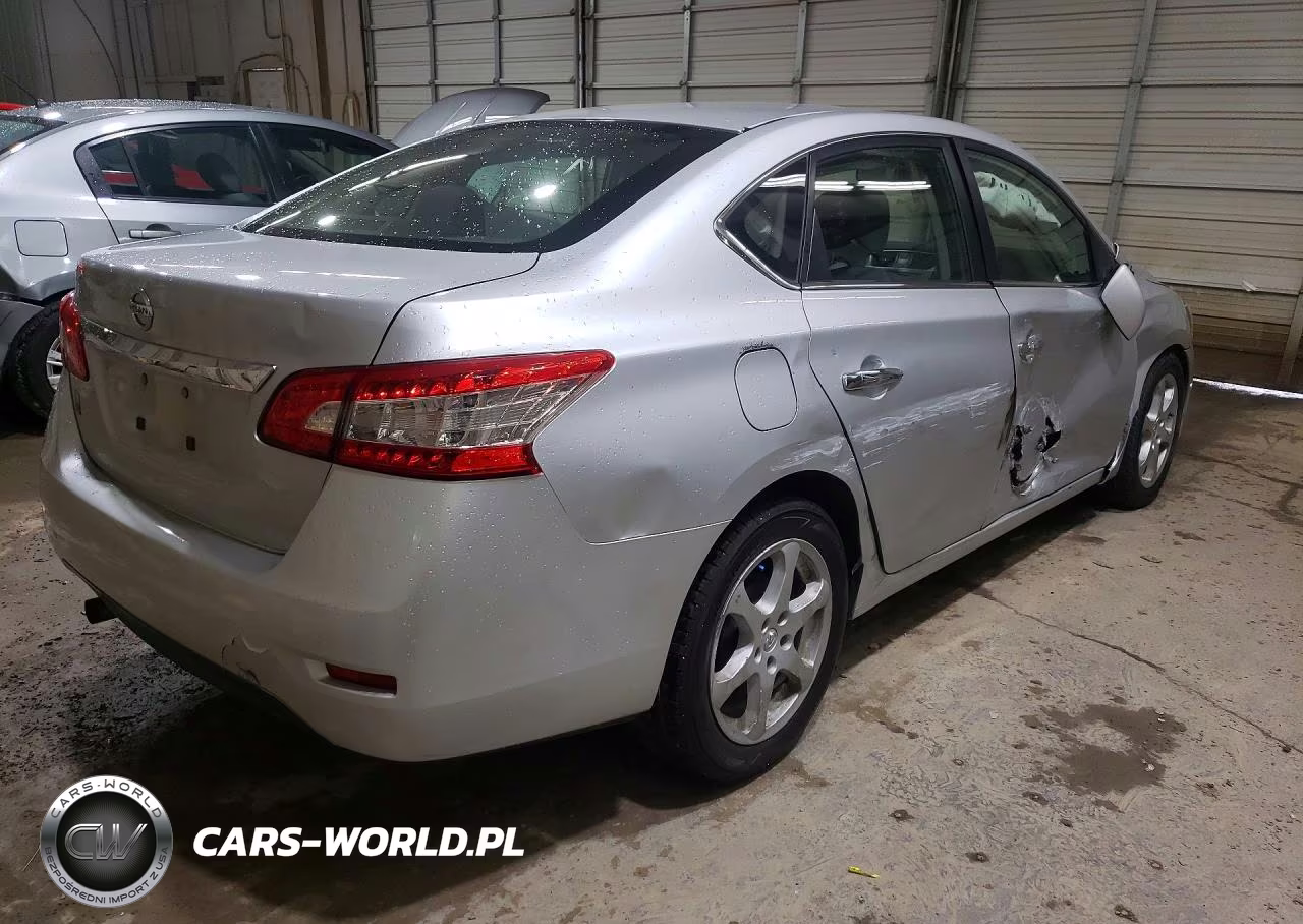 2014 Nissan Sentra S VIN:3N1AB7AP6EY218804 - 3