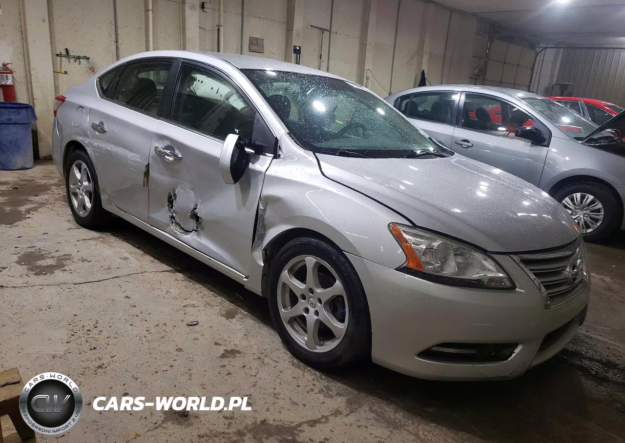 2014 Nissan Sentra S VIN:3N1AB7AP6EY218804 - 4