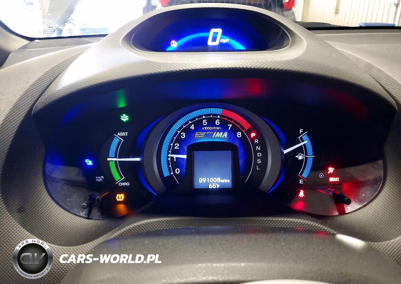 2011 Honda Insight Lx VIN:JHMZE2H52BS012872 - 9