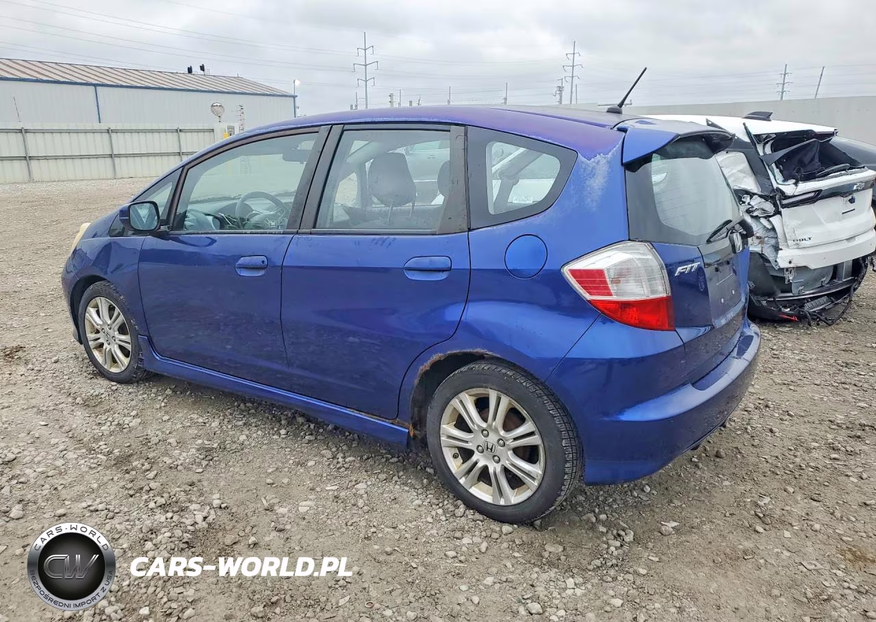 2009 Honda Fit Sport VIN:JHMGE884X9S026269 - 2