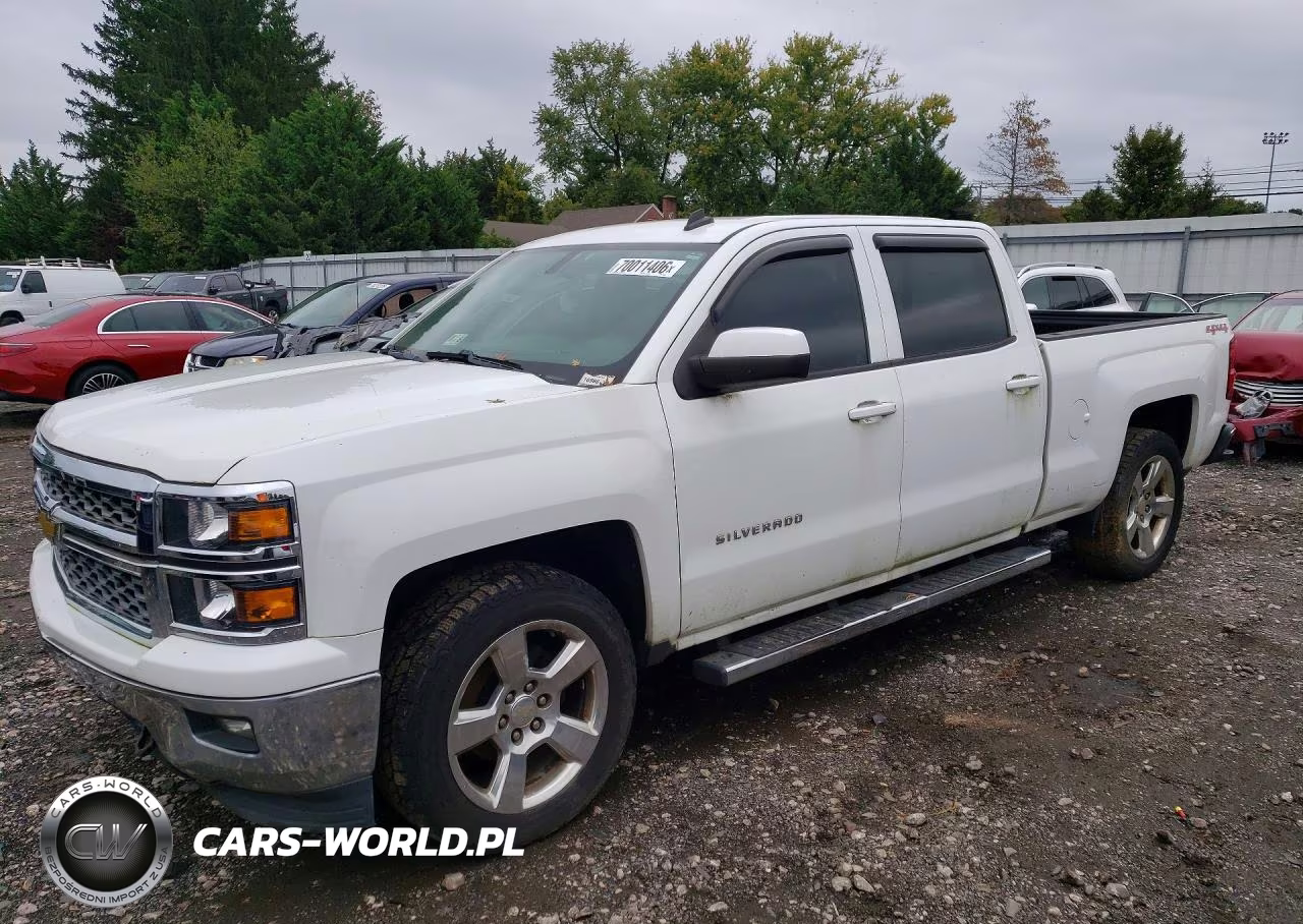 2014 Chevrolet Silverado K1500 Lt VIN:3GCUKREC2EG123837 - 1