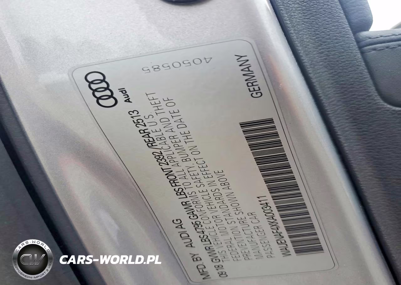 2019 Audi A4 Premium Plus VIN:WAUENAF4XKA003411 - 12