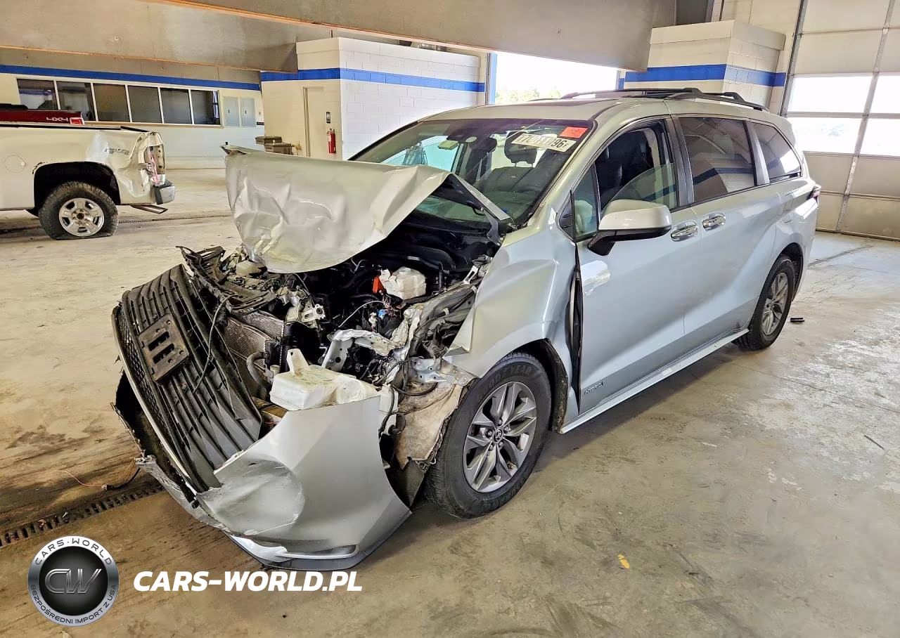 2021 Toyota Sienna Xle VIN:5TDJSKFCXMS022828 - 1